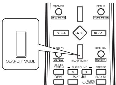 SHERWOOD VR654BD - En mode FM, appuyez sur la touche SEARCH MODE. - 1