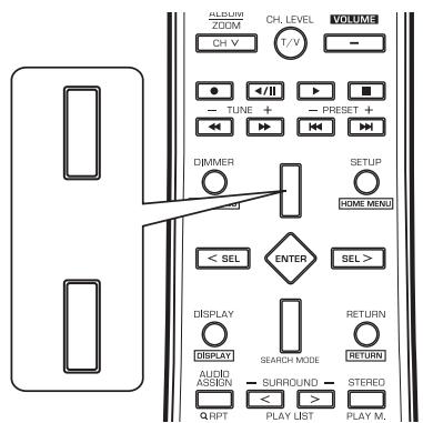 SHERWOOD VR654BD - Réglage des paramètres audio - 2