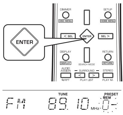 SHERWOOD VR654BD - PréRéglage des stations radio - 1