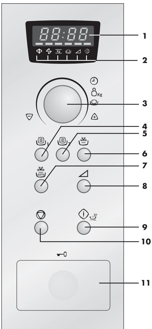 ARTHUR MARTIN EM 2712 U - BANDEAU DE COMMANDE - 1