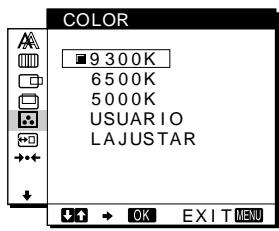 SONY SDM-M51 - Navigación por el menu - 6