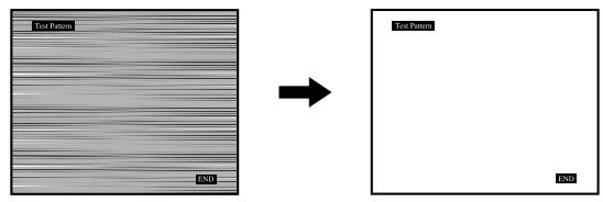 SONY SDM-M51 - Korrigieren eines flimmernden oder verschwommenen Bildes (PHASE/PITCH) - 2