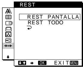 SONY SDM-M51 - Navigación por el menu - 8