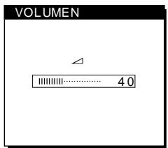 SONY SDM-M51 - Ajuste del volumen - 2