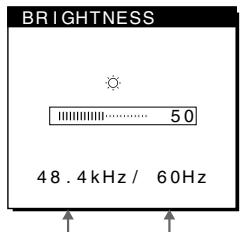 SONY SDM-M51 - Press the (brightness) button. - 1