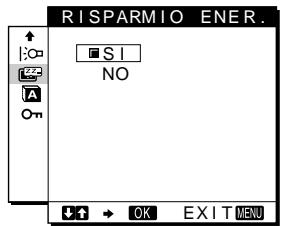 SONY SDM-M51 - Impostazione del modo di risparmio energetico - 1