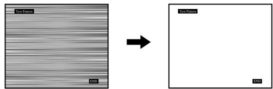 SONY SDM-M51 - Eliminating flicker or blurring (PHASE/PITCH) - 2