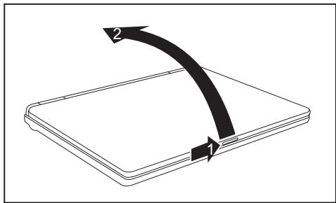 FUJITSU XA 2528-P5204 - Metre le notebook sous tension - 1