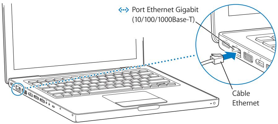 APPLE MACBOOK 12 MK4N2OR - Pour se connecter à un modem DSL ou cable ou à un réseau Ethernet : - 1