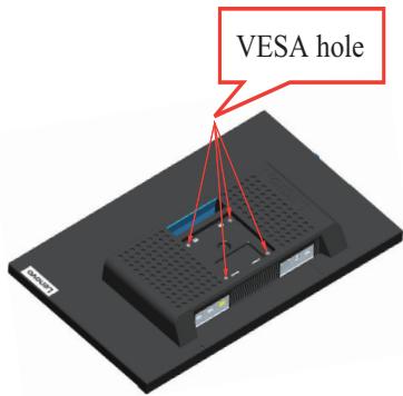 LENOVO ECRAN PCY¥27GQ-20 - Installation murale (optionnel) - 3