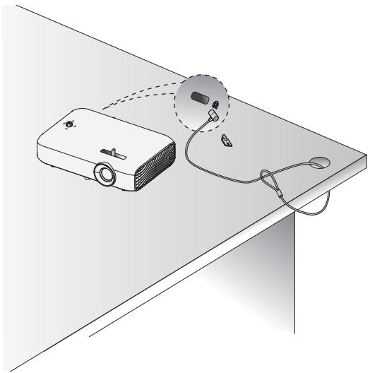 LG PH510PG - Système de sécurité Kensington - 1
