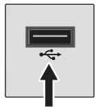 LG PH510PG - Connexion d'un appareil USB - 1