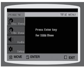 SAMSUNG HT-Z120T - Utilisation du menu du titre - 3