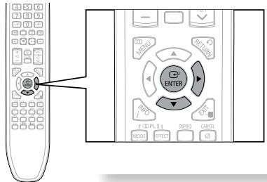 SAMSUNG HT-Z120T - Pour selectionner le mode Repétition de lecture dans l'écran d'informations du disque - 5