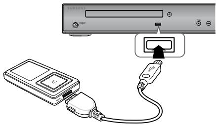 SAMSUNG HT-Z120T - LECTURE DE FICHIERS MULTIMÉDIA À L'AIDE DE LA FONCTION USB HOST - 1