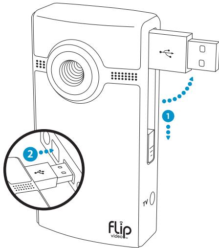 FLIP ULTRA JAUNE - Connexion à un ordinateur - 1