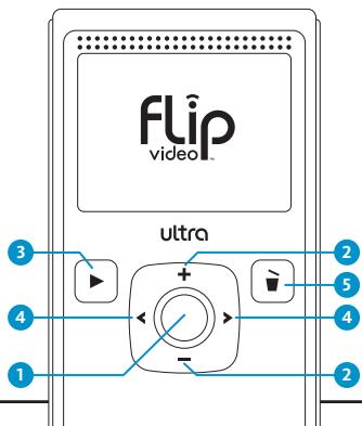 FLIP ULTRA JAUNE - Effacement des videos - 1