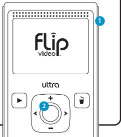 FLIP ULTRA JAUNE - Pour modifier la configuration du caméoscope ultérieurement - 1
