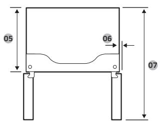 SAMSUNG RF65DG960ESG - Dégagement - 4
