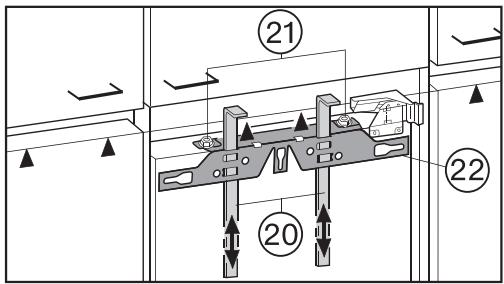 MIELE KFN372352ID - Monter les portes de meuble - 3