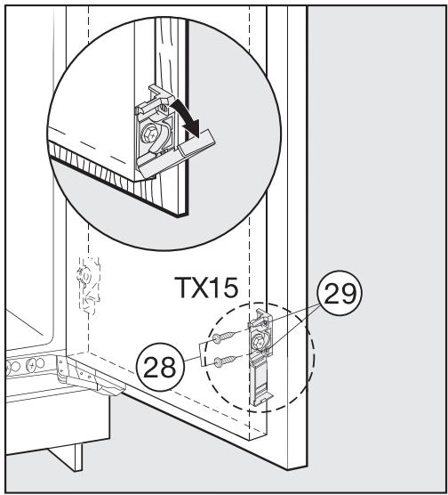 MIELE KFN372352ID - Y:Réglage de la hauteur - 2