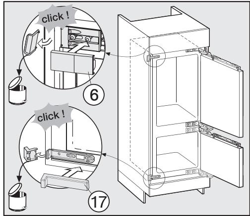 MIELE KFN372352ID - Remarque: Percez le trou au préalable. - 1