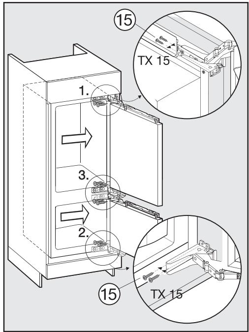 MIELE KFN372352ID - Encastrement de l'appareil frigorifique - 3