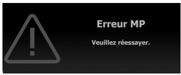BENQ V6050 - Oubli du mot de passe - 1