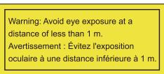BENQ V6050 - Précaution du laser - 2