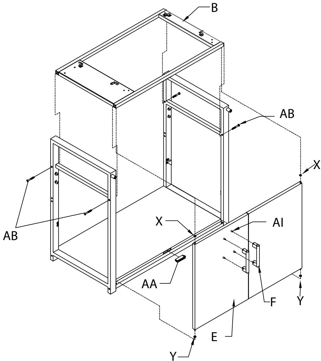 BRASERO OL 3000 PLANCHA - ETAPES D'INSTALLATION - 1