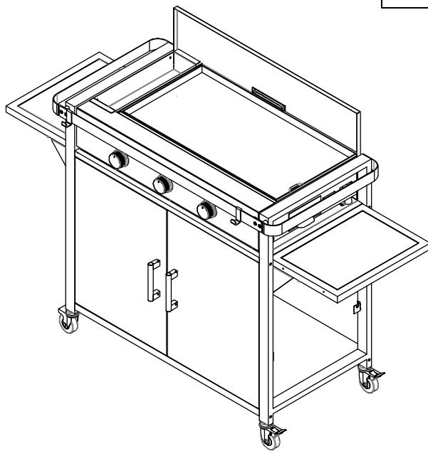 BRASERO OL 3000 PLANCHA - ETAPES D'INSTALLATION - 14