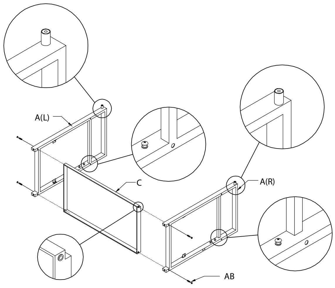 BRASERO OL 3000 PLANCHA - ETAPES D'INSTALLATION - 1