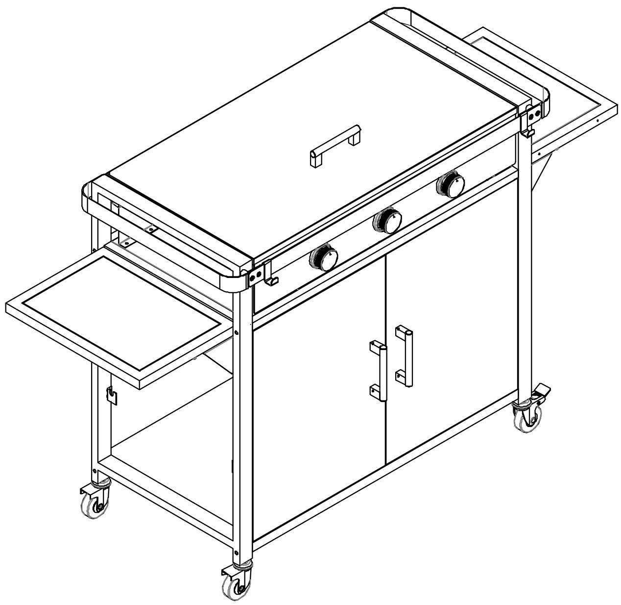 BRASERO OL 3000 PLANCHA - ETAPES D'INSTALLATION - 8