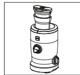 NOVIS ViTA JUICER S1 BLACK - Lors de l'utilisation d'appareils électriques, les mesures essentielles de sécurité suivantes doivent toujours être respectées: - 6