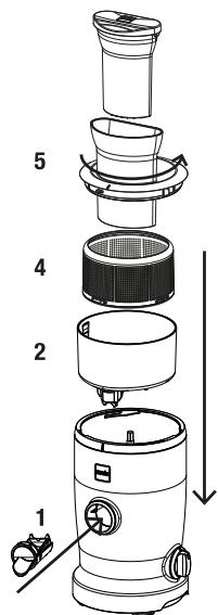 NOVIS ViTA JUICER S1 BLACK - Preparation - 2