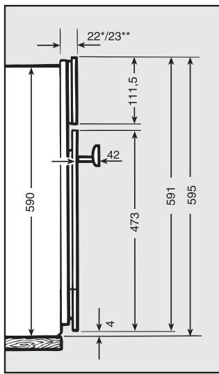 MIELE DGC XXL6865NR - Façade PureLine - 1