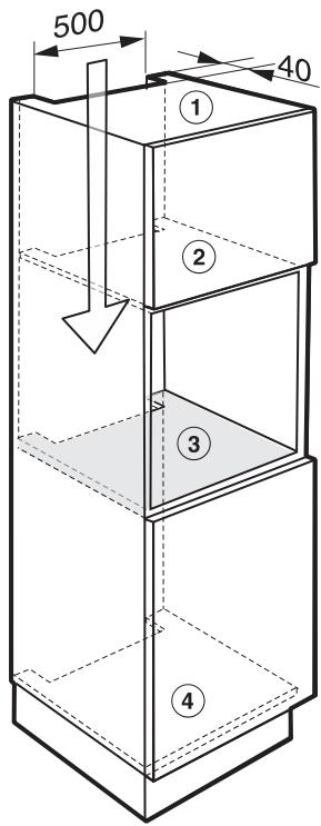 MIELE DGC XXL6865NR - Encastrement dans meuble haut - 2