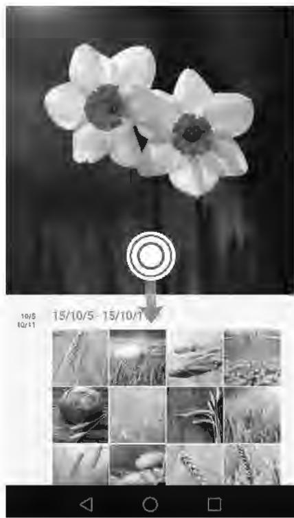 HUAWEI P9 PLUS GREY - Lancer l'appareil photo depuis la galerie - 1