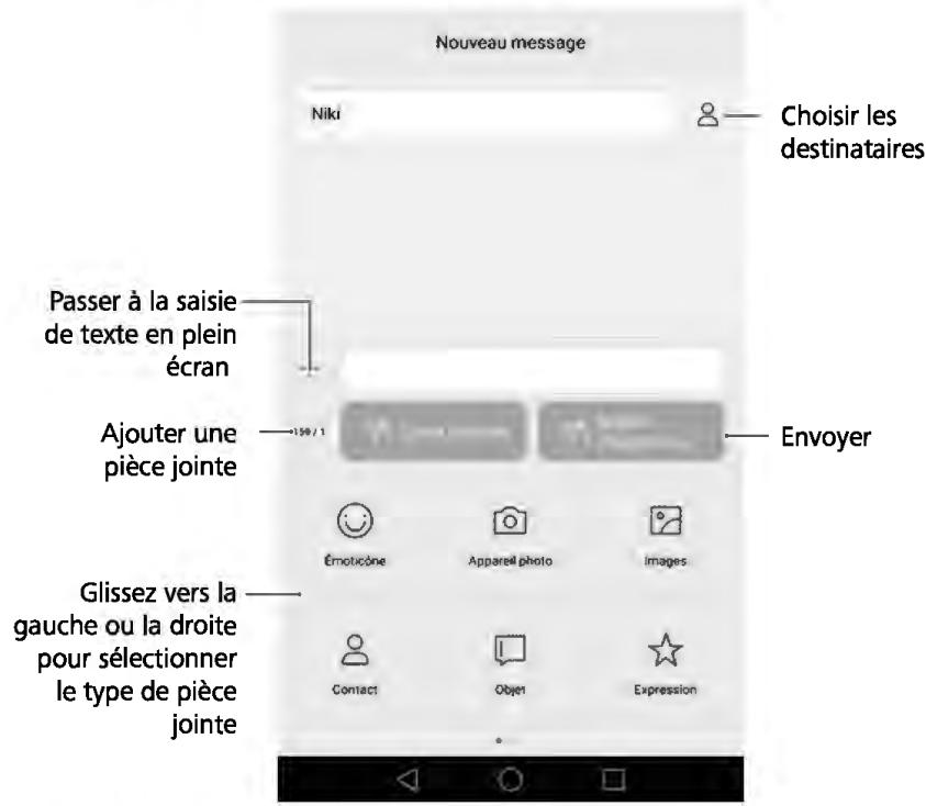 HUAWEI P9 PLUS GREY - Envoyer un message - 1