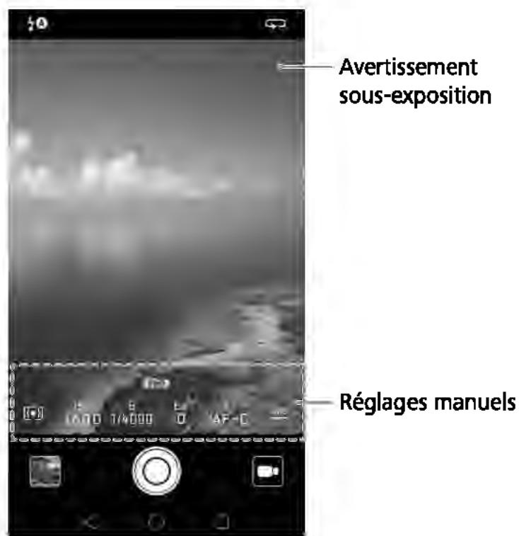 HUAWEI P9 PLUS GREY - Paramètres apparel photo pro - 1