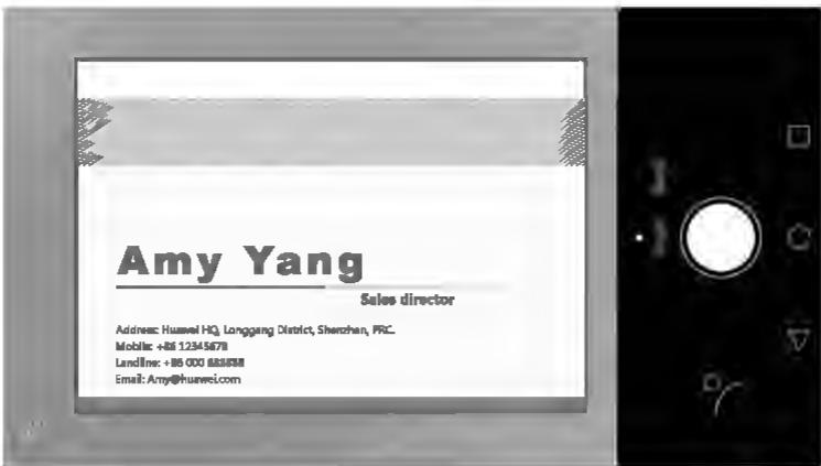 HUAWEI P9 PLUS GREY - Ajouter des coordonnées rapidement - 1