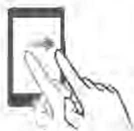 HUAWEI P9 PLUS GREY - Mouvements sur I'ecran tactile - 4