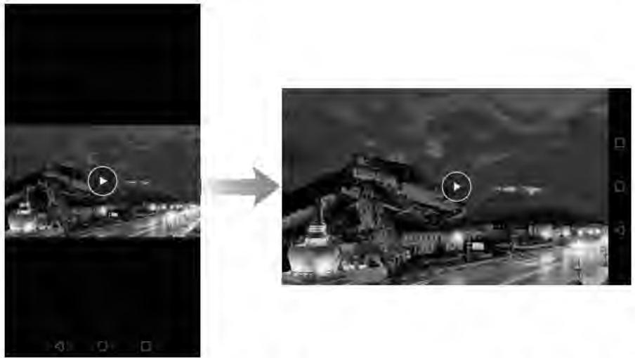 HUAWEI P9 PLUS GREY - Rotation automatique de l'écran - 1