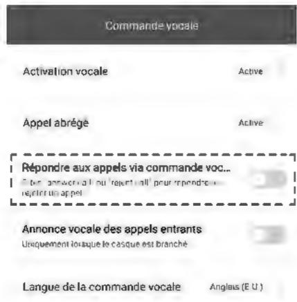 HUAWEI P9 PLUS GREY - Répondre ou rejoeter un appel en utilisant des commandes vocales - 1