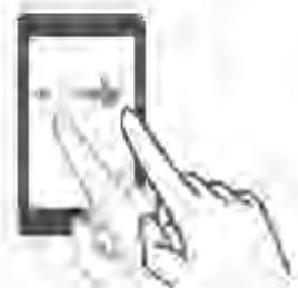 HUAWEI P9 PLUS GREY - Mouvements sur I'ecran tactile - 5