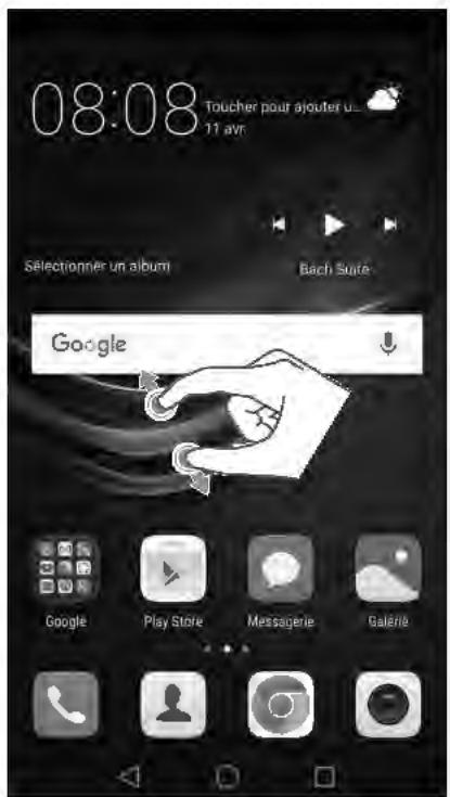 HUAWEI P9 PLUS GREY - Masquer des applications - 1