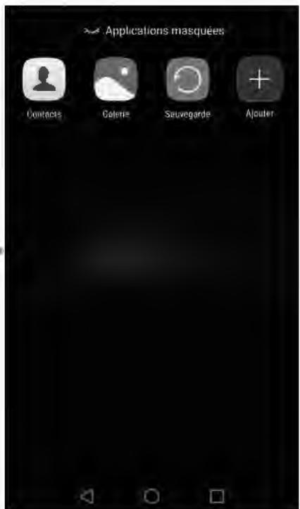 HUAWEI P9 PLUS GREY - Masquer des applications - 2