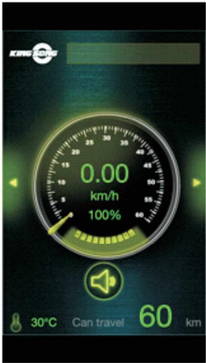 KINGSONG GYROPODEKS16SBLANC - Application smartphone iOS et Android - 1