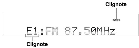 YAMAHA AV 3101 B - Appuyez au moins 3 secondes sur ② PRESET/TUNING. - 1