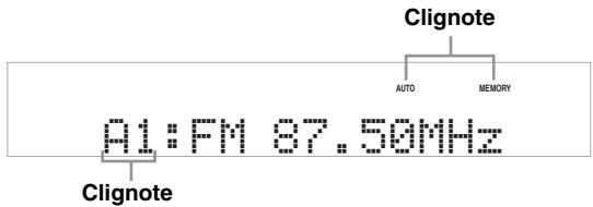 YAMAHA AV 3101 B - Mise en mémoire automatique des fréquences - 1